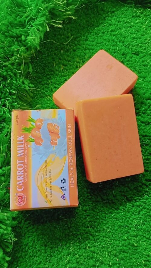 Raj Carrot & Milk Soap-2 piece